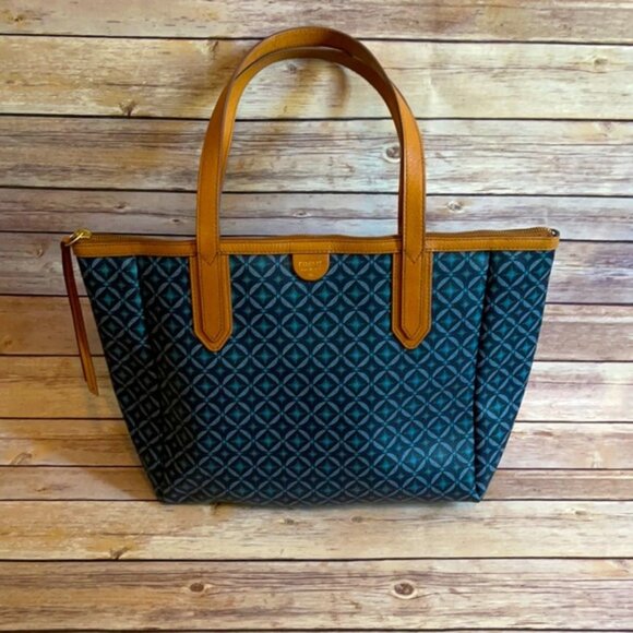 Fossil Bags | Fossil Sydney Tote | Blue - Picture 1 of 5